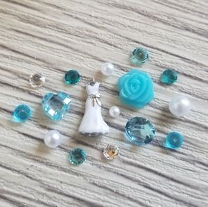 🦉"Something Blue" Charm Set